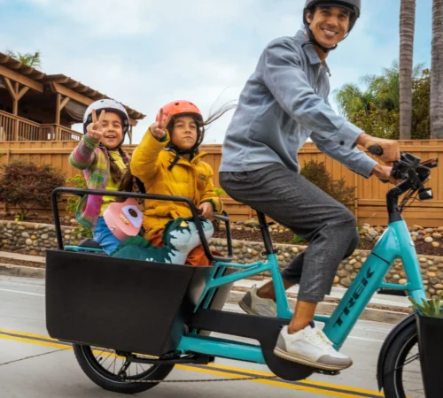 Vélo cargo électrique