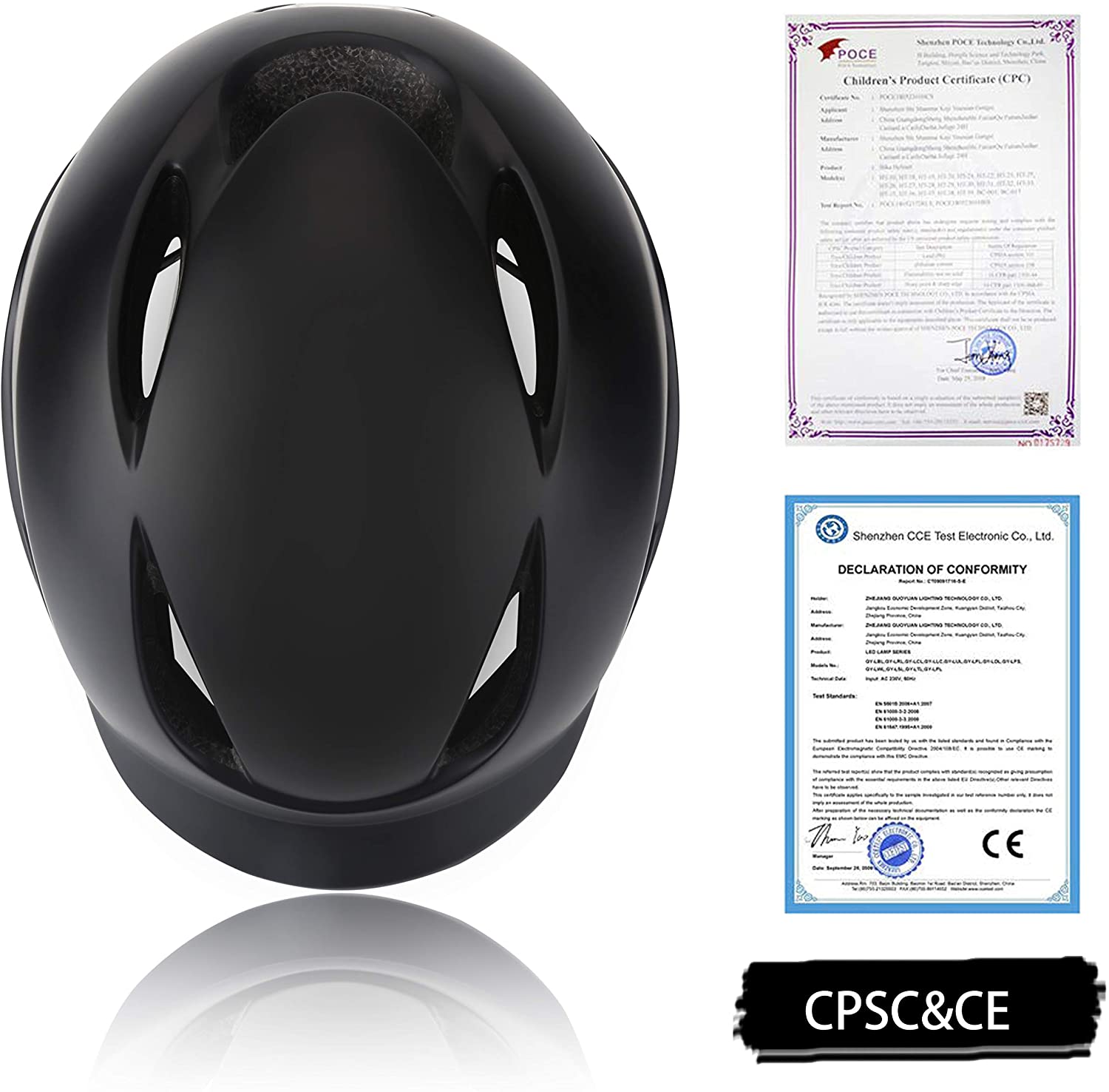 KINGLEAD Casque de vélo avec lumière LED – Image 6