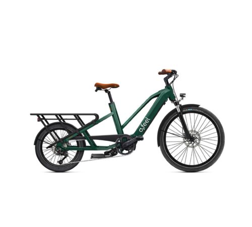 Vélo cargo long tail électrique O2Feel Equo Power 4.1